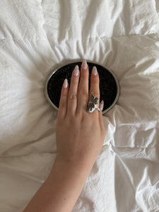 „elu“ Ring (size 57) - Monoklin